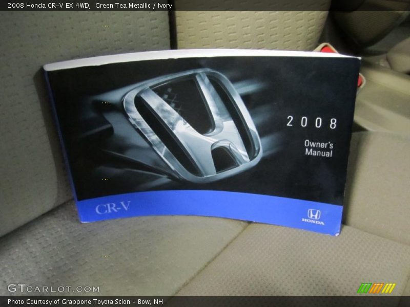 Green Tea Metallic / Ivory 2008 Honda CR-V EX 4WD