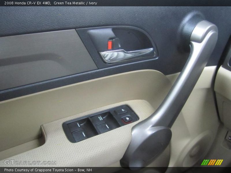 Green Tea Metallic / Ivory 2008 Honda CR-V EX 4WD
