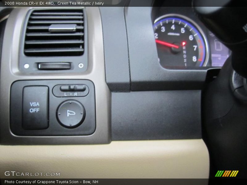 Green Tea Metallic / Ivory 2008 Honda CR-V EX 4WD