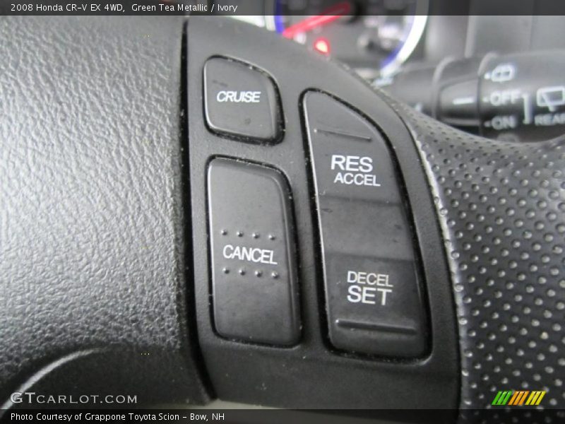 Green Tea Metallic / Ivory 2008 Honda CR-V EX 4WD