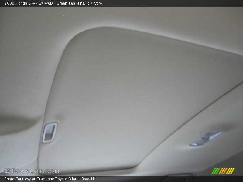 Green Tea Metallic / Ivory 2008 Honda CR-V EX 4WD