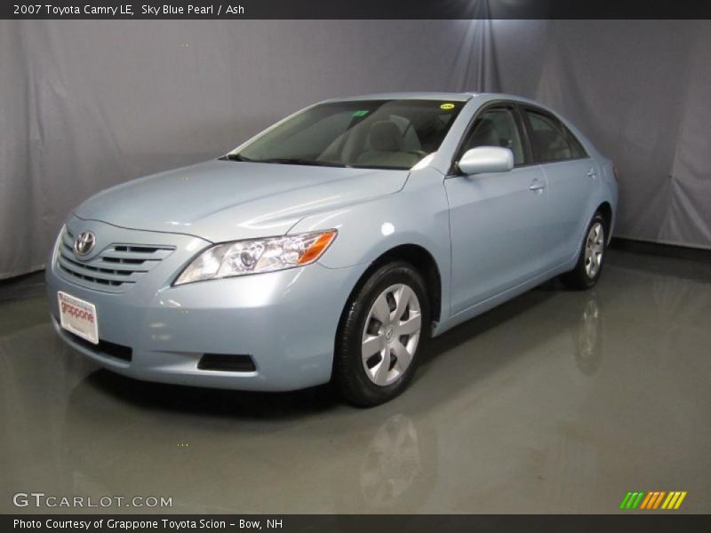 Sky Blue Pearl / Ash 2007 Toyota Camry LE