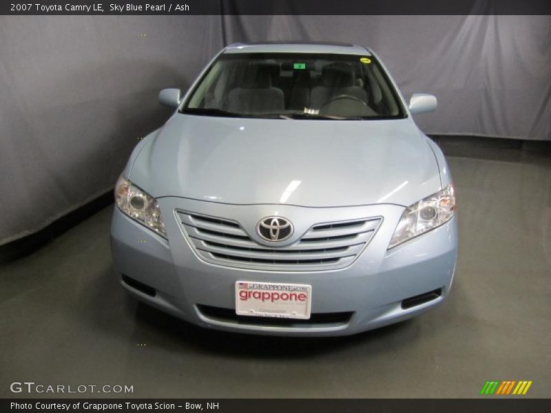 Sky Blue Pearl / Ash 2007 Toyota Camry LE