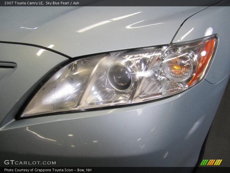 Sky Blue Pearl / Ash 2007 Toyota Camry LE