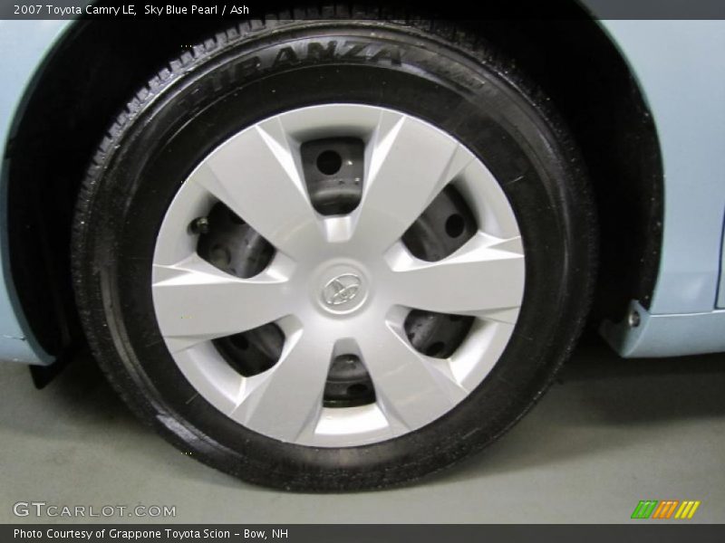 Sky Blue Pearl / Ash 2007 Toyota Camry LE