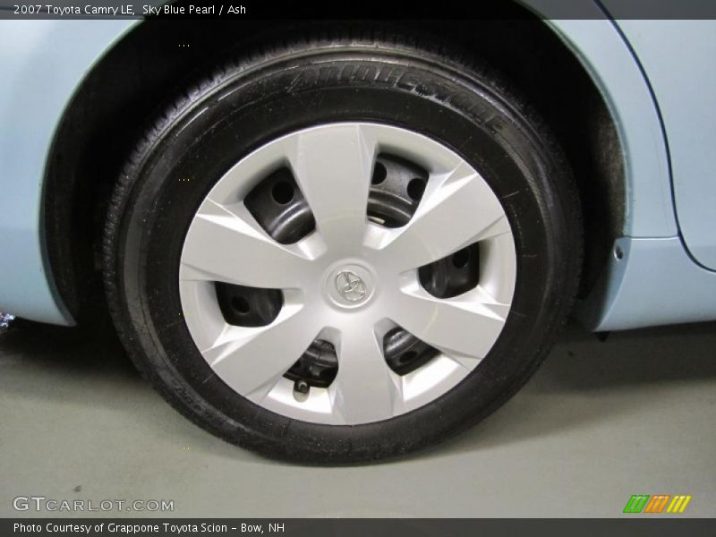 Sky Blue Pearl / Ash 2007 Toyota Camry LE