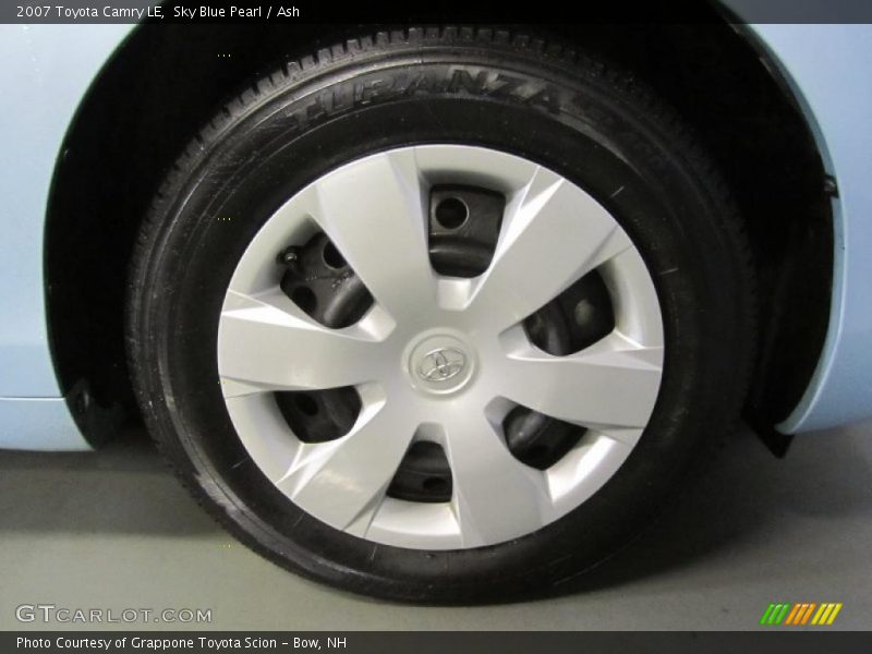 Sky Blue Pearl / Ash 2007 Toyota Camry LE