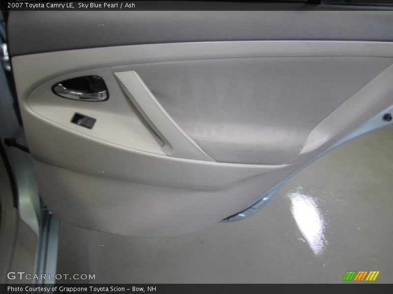 Sky Blue Pearl / Ash 2007 Toyota Camry LE