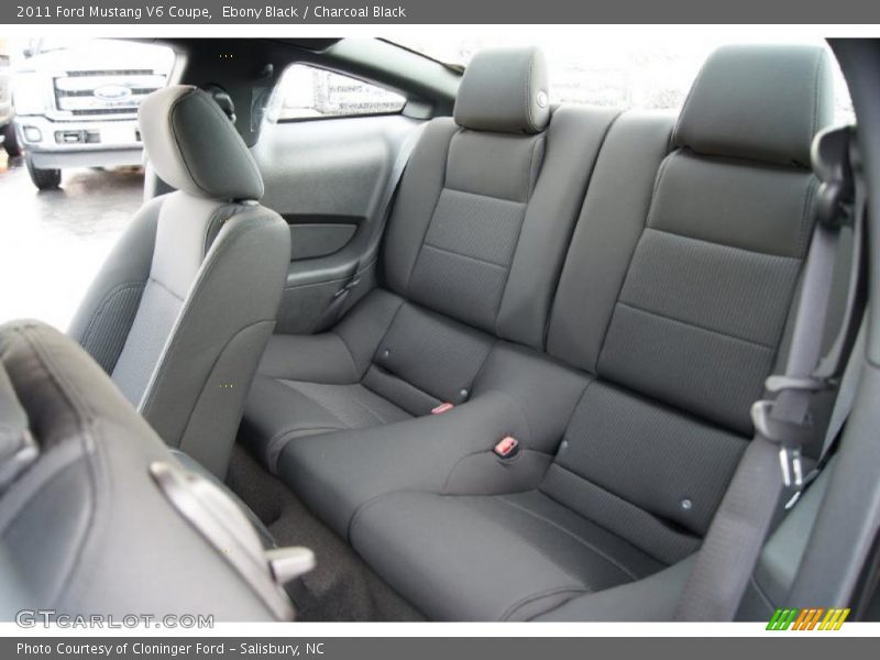 Ebony Black / Charcoal Black 2011 Ford Mustang V6 Coupe