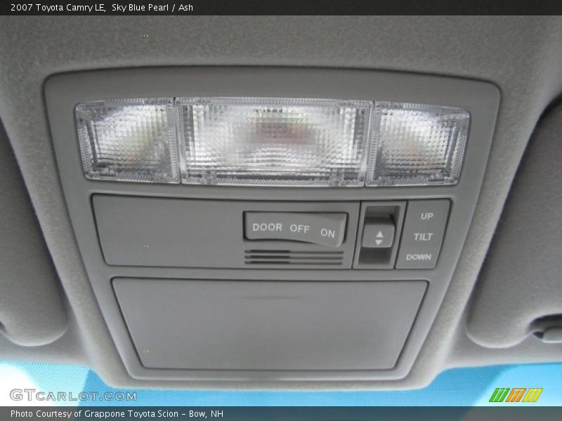 Sky Blue Pearl / Ash 2007 Toyota Camry LE