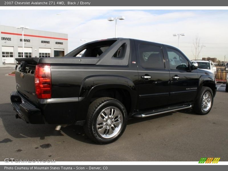 Black / Ebony 2007 Chevrolet Avalanche Z71 4WD