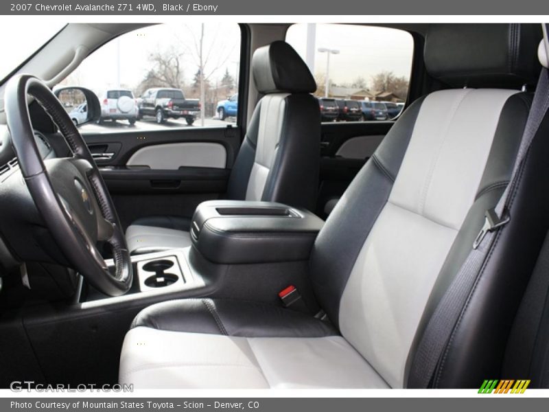 Black / Ebony 2007 Chevrolet Avalanche Z71 4WD