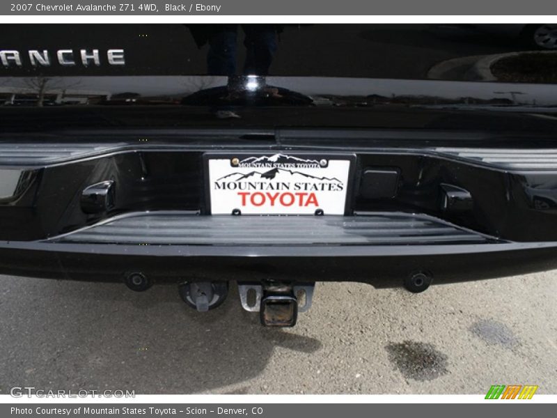 Black / Ebony 2007 Chevrolet Avalanche Z71 4WD