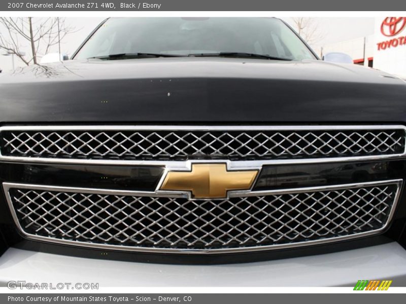Black / Ebony 2007 Chevrolet Avalanche Z71 4WD
