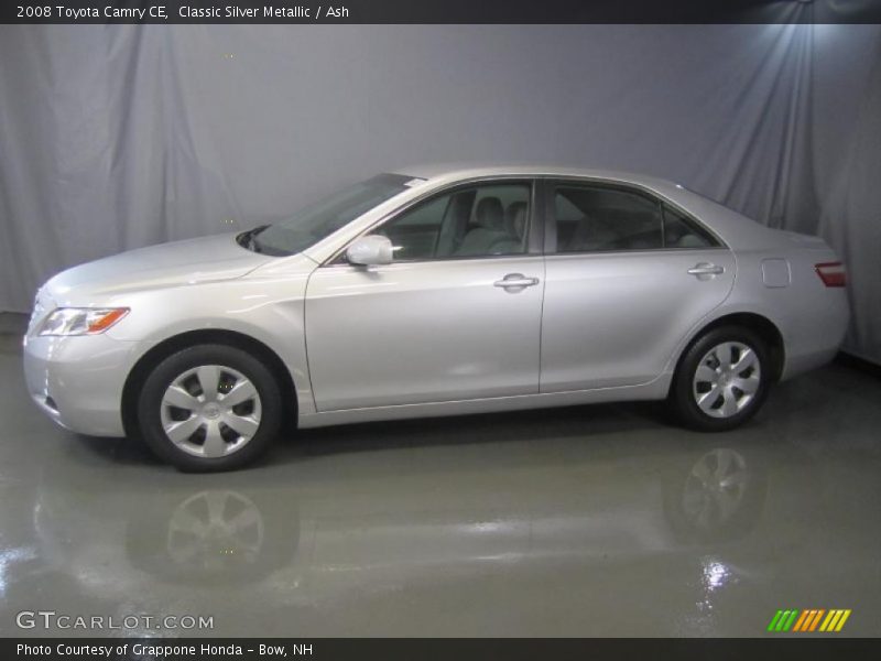 Classic Silver Metallic / Ash 2008 Toyota Camry CE