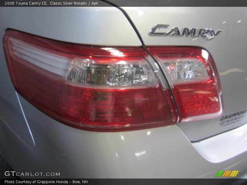 Classic Silver Metallic / Ash 2008 Toyota Camry CE