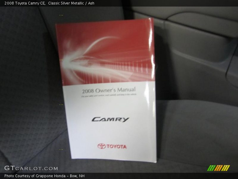 Classic Silver Metallic / Ash 2008 Toyota Camry CE