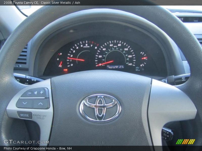 Classic Silver Metallic / Ash 2008 Toyota Camry CE