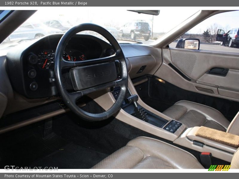  1982 928  Beige Interior