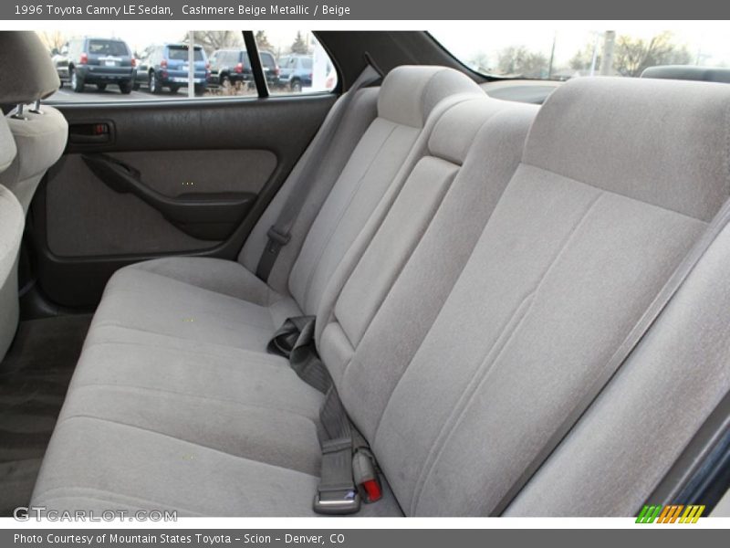 Cashmere Beige Metallic / Beige 1996 Toyota Camry LE Sedan