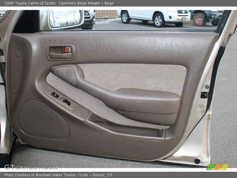 Door Panel of 1996 Camry LE Sedan