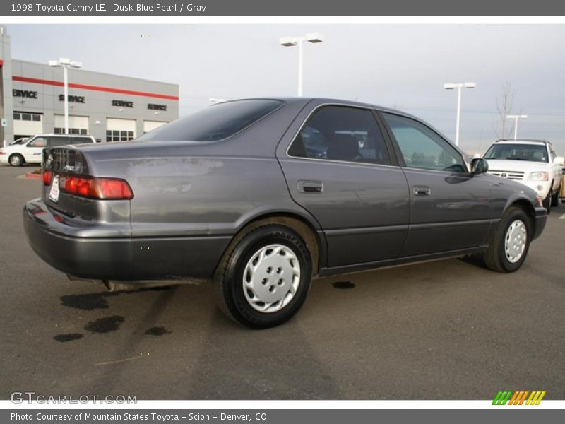 Dusk Blue Pearl / Gray 1998 Toyota Camry LE