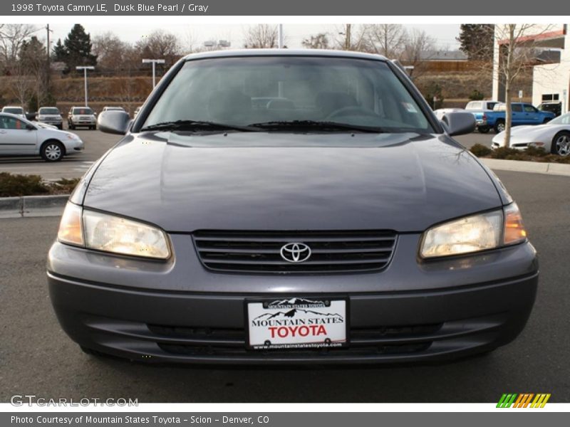 Dusk Blue Pearl / Gray 1998 Toyota Camry LE