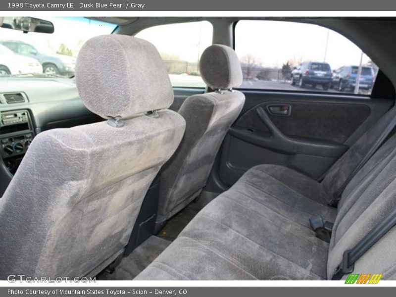 Dusk Blue Pearl / Gray 1998 Toyota Camry LE