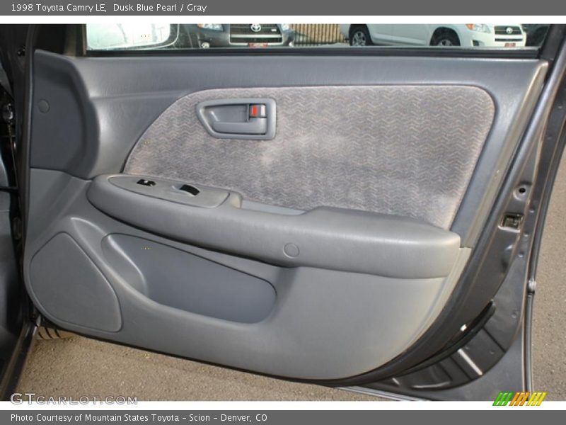 Dusk Blue Pearl / Gray 1998 Toyota Camry LE