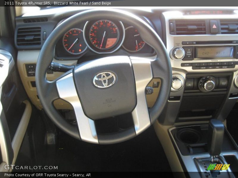 Blizzard White Pearl / Sand Beige 2011 Toyota 4Runner SR5