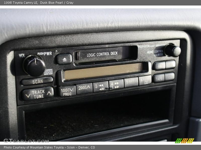 Dusk Blue Pearl / Gray 1998 Toyota Camry LE