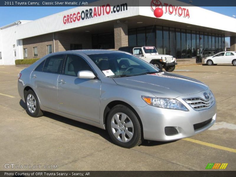 Classic Silver Metallic / Ash 2011 Toyota Camry