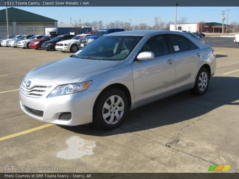 Classic Silver Metallic / Ash 2011 Toyota Camry