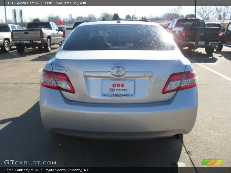 Classic Silver Metallic / Ash 2011 Toyota Camry