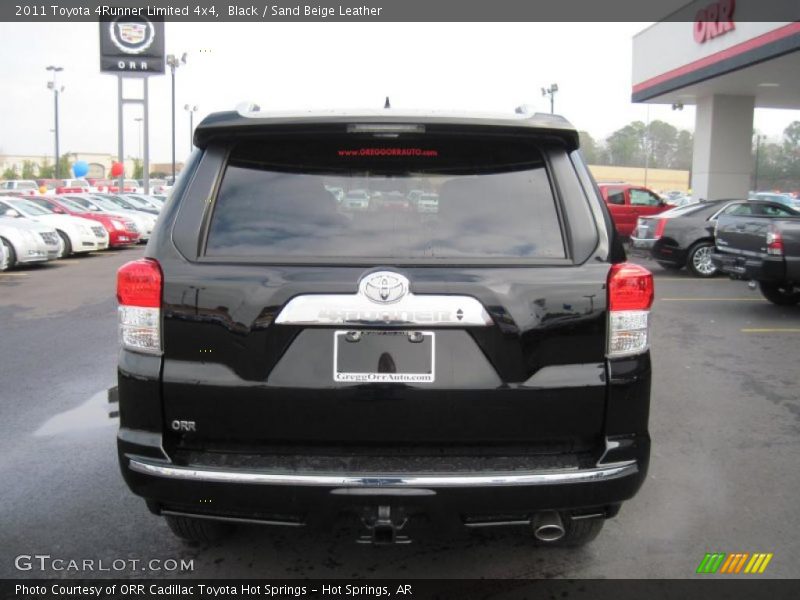 Black / Sand Beige Leather 2011 Toyota 4Runner Limited 4x4