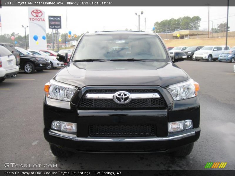 Black / Sand Beige Leather 2011 Toyota 4Runner Limited 4x4