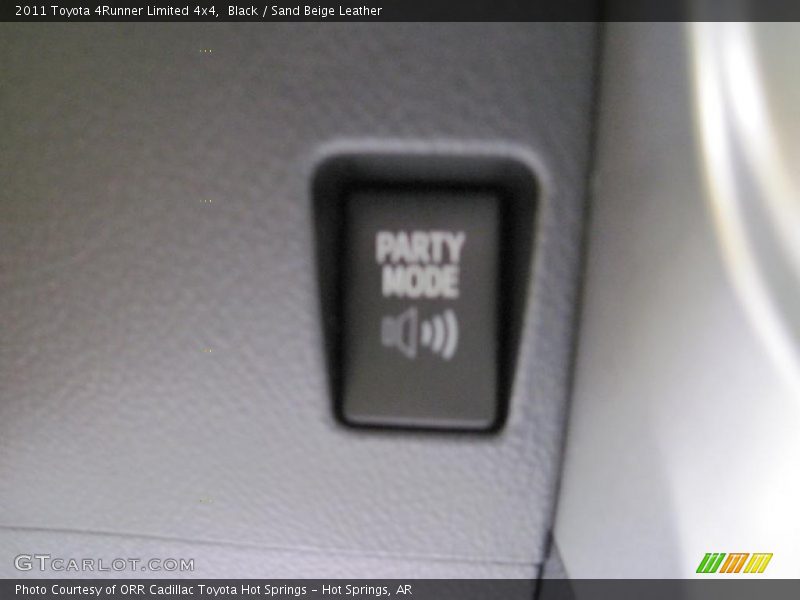 Black / Sand Beige Leather 2011 Toyota 4Runner Limited 4x4