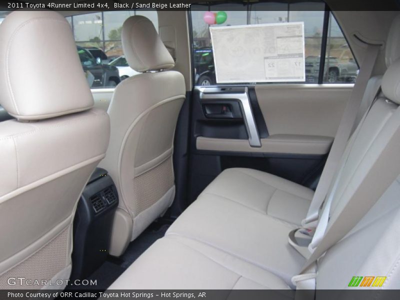  2011 4Runner Limited 4x4 Sand Beige Leather Interior