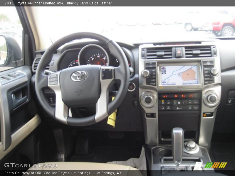 Black / Sand Beige Leather 2011 Toyota 4Runner Limited 4x4