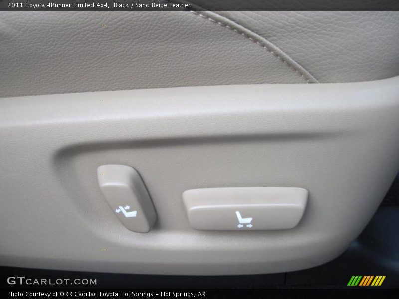 Black / Sand Beige Leather 2011 Toyota 4Runner Limited 4x4
