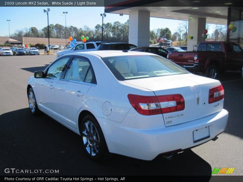 White Suede / Light Stone 2009 Lincoln MKZ Sedan