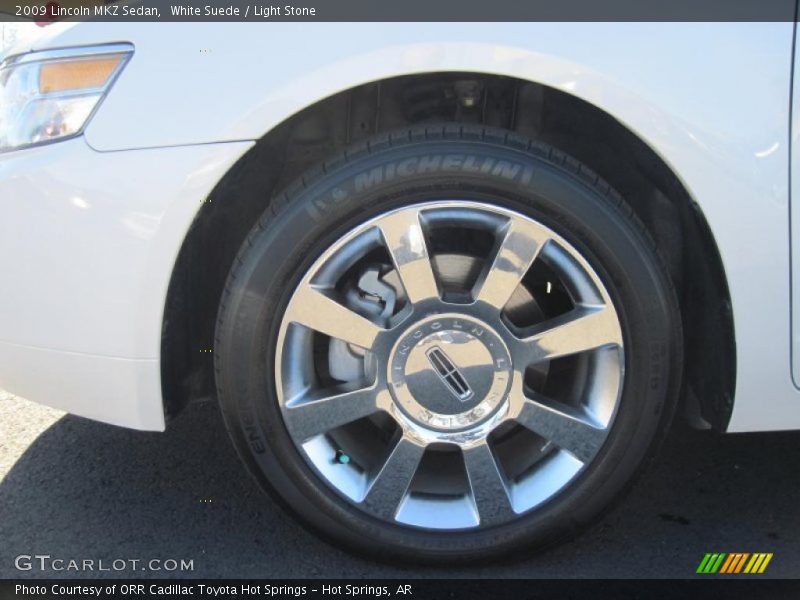 White Suede / Light Stone 2009 Lincoln MKZ Sedan