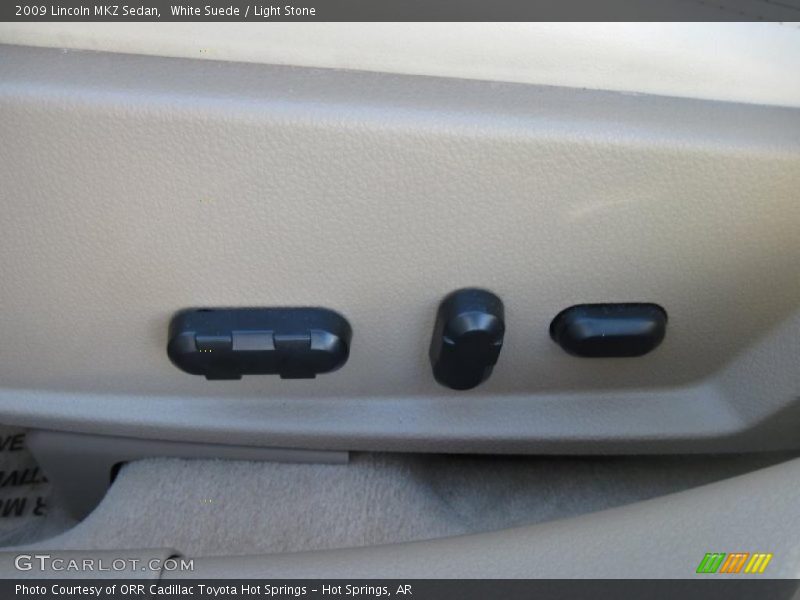 White Suede / Light Stone 2009 Lincoln MKZ Sedan
