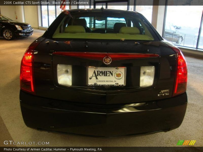Black Raven / Cashmere 2006 Cadillac CTS Sport Sedan