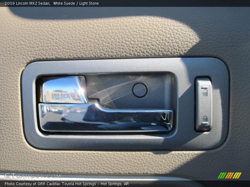 White Suede / Light Stone 2009 Lincoln MKZ Sedan
