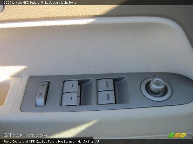 White Suede / Light Stone 2009 Lincoln MKZ Sedan