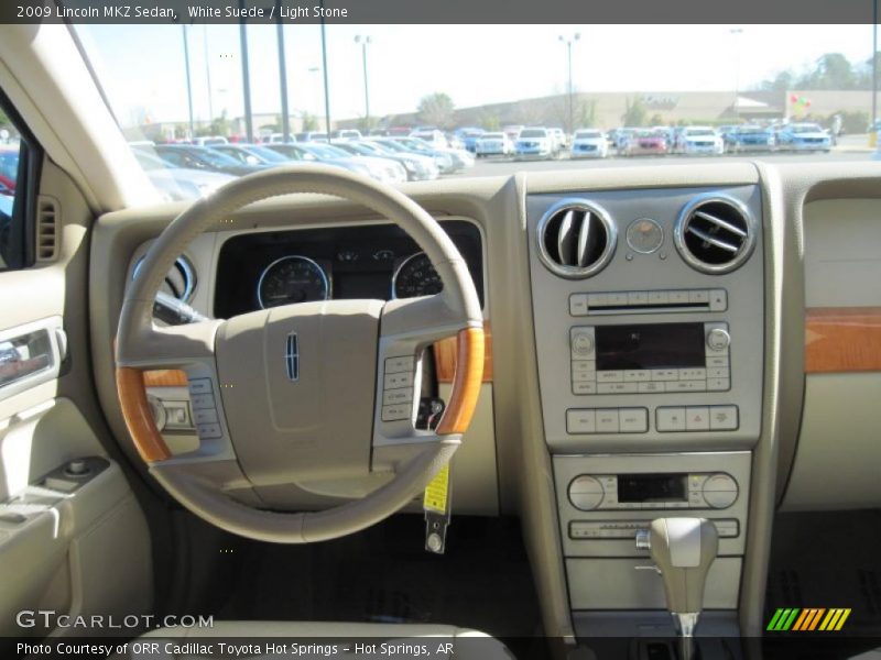 White Suede / Light Stone 2009 Lincoln MKZ Sedan