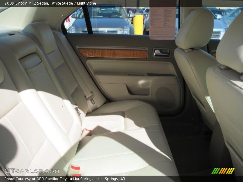 White Suede / Light Stone 2009 Lincoln MKZ Sedan