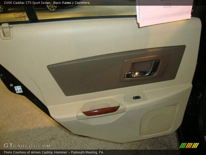Black Raven / Cashmere 2006 Cadillac CTS Sport Sedan