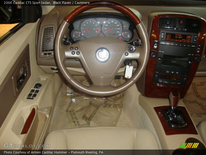 Black Raven / Cashmere 2006 Cadillac CTS Sport Sedan